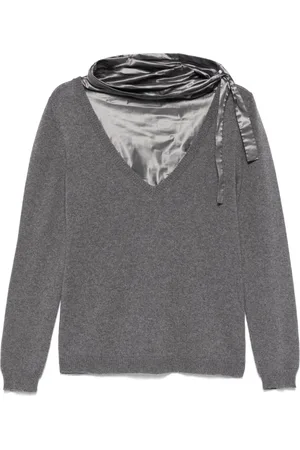 Moschino 2000s panelled sweater