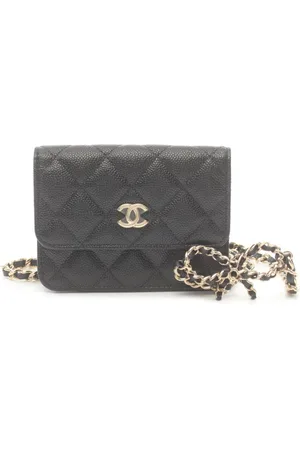 CHANEL 2010s chain belt bag