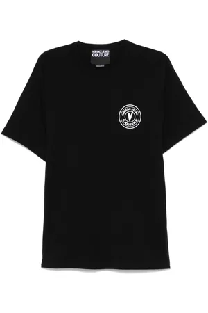VERSACE Logo-print T-shirt