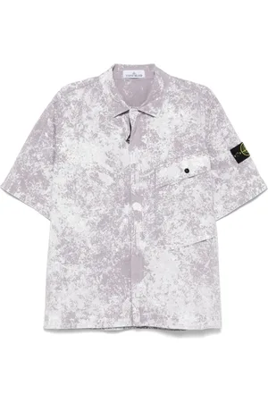 Stone Island Compass-badge shirt