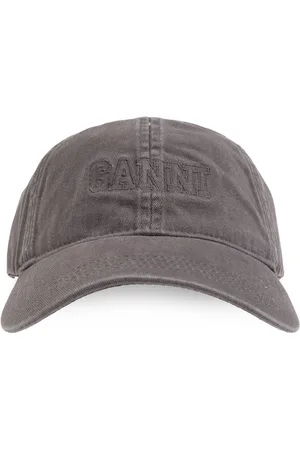 Ganni Logo-embroidered baseball cap