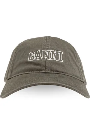 Ganni Logo-embroidered baseball cap