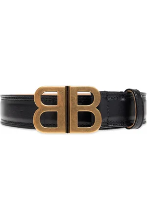 Balenciaga BB leather belt