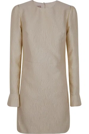 Twin-Set Jacquard mini dress