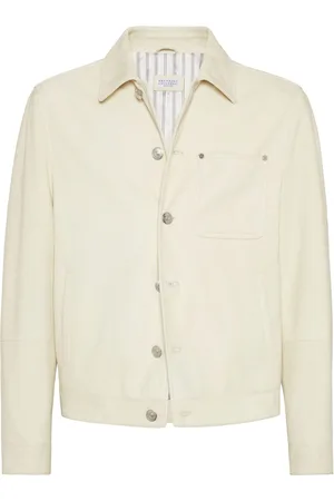 Brunello Cucinelli Suede shirt jacket