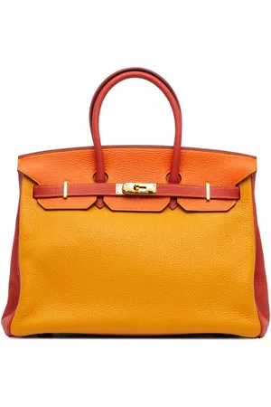Hermès 2012 Clemence Arlequin Birkin Retourne 35 handbag