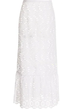 Giambattista Valli Macram maxi skirt