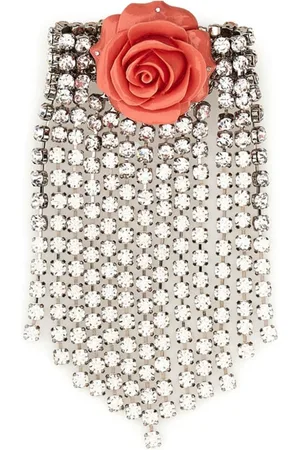 Alessandra Rich Rose Crystal bracelet