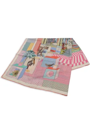 Hermès 2010s Carre 140 Grand Theatre Nouve scarf