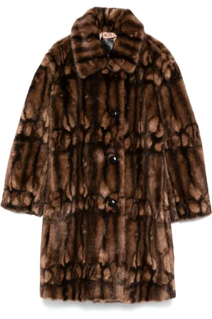 Nº21 Faux-fur coat