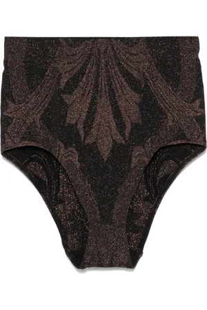 Wolford X ETRO patterned-jacquard shorts