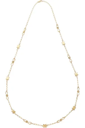 Céline 2000s Logo Macadam necklace