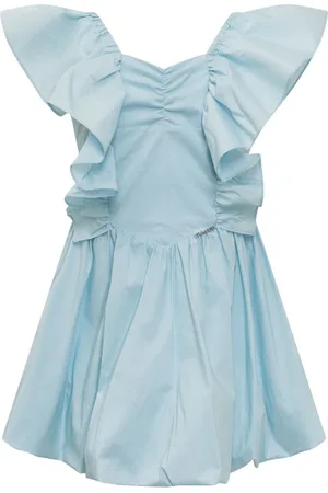 Twin-Set Ruched short-sleeve dress