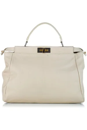 Fendi Large Peekaboo Leather satchel