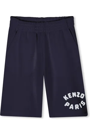 Kenzo Logo-appliqué Bermuda shorts