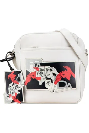 Prada 2013-2023 Vitello Comics crossbody bag