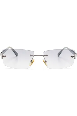 VERSACE Rectangle-frame sunglasses