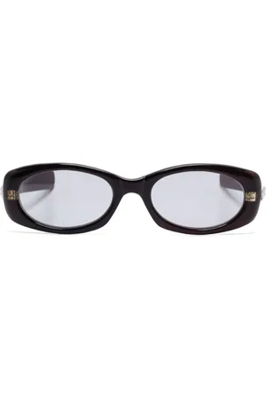 VERSACE Oval-frame sunglasses