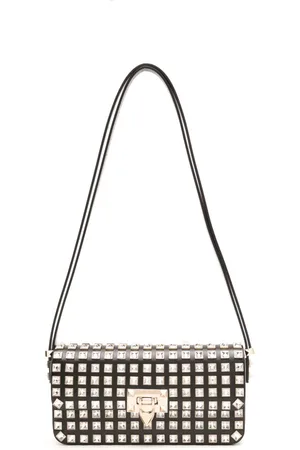 VALENTINO GARAVANI Rockstud E/W leather shoulder bag