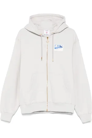 Casablanca Logo-patch hoodie