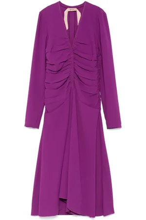 Nº21 Crepe midi dress