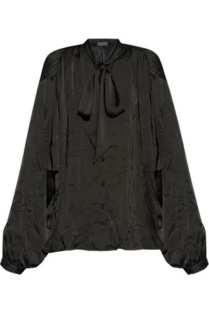 Balenciaga Pussy bow-collar shirt