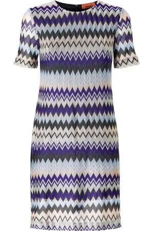 Missoni Zigzag-knit dress