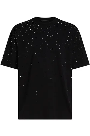 Karl Lagerfeld Logo-embroidered T-shirt