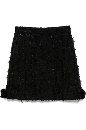 SHIATZY CHEN Sense of Ink Collection tweed skirt