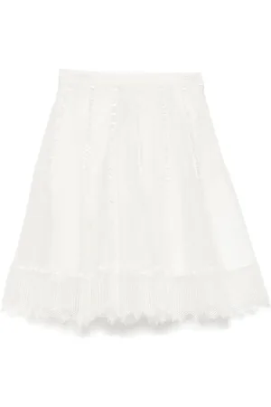 SHIATZY CHEN Lace mesh skirt