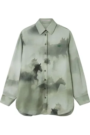 Stella McCartney Horse-print shirt