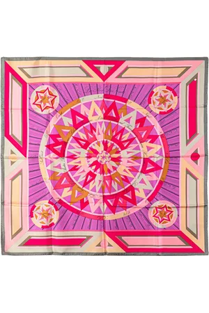 Hermès 21st Century La Rose des Vents Silk Scarf scarves