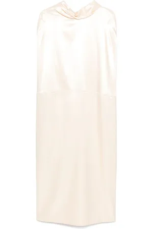 Jil Sander Satin maxi dress