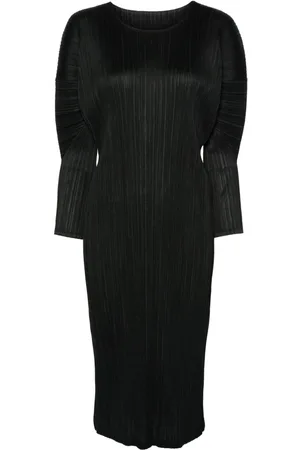 PLEATS PLEASE ISSEY MIYAKE Monthly Colors: October midi dress