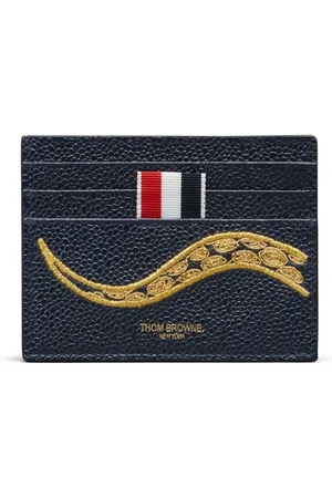 Thom Browne Snake-embroidered cardholder