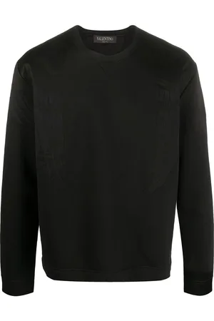 VALENTINO GARAVANI Rockstud Eagle crewneck sweatshirt