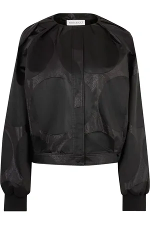 Nina Ricci Lurex bomber jacket