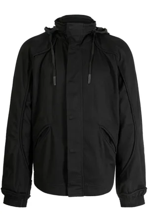 Alexander McQueen Hooded bomber jacket