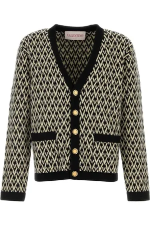 VALENTINO GARAVANI Geometric pattern cardigan