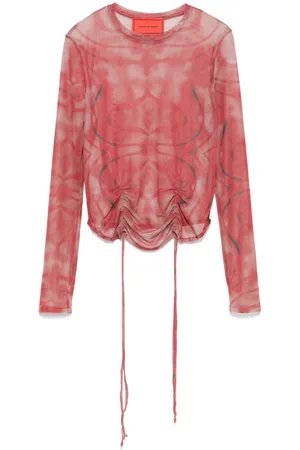 Vision Of Super Graphic-print long-sleeves top