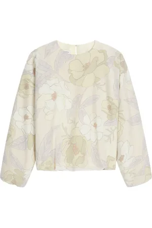 DRIES VAN NOTEN Silk cocoon top