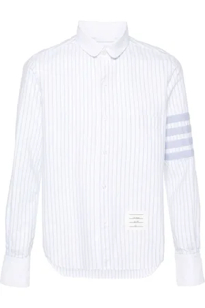 Thom Browne 4-Bar striped shirt