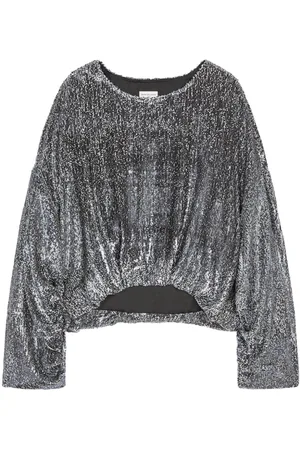DRIES VAN NOTEN Sequin-embellished top