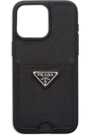 Prada Triangle-logo iPhone 15 Pro Max case