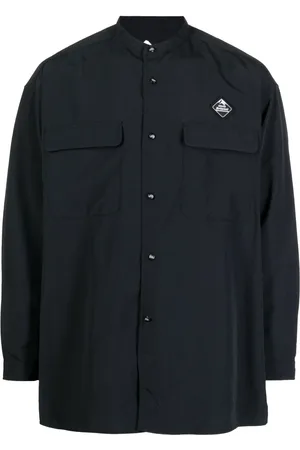 WHITE MOUNTAINEERING Logo-patch shirt