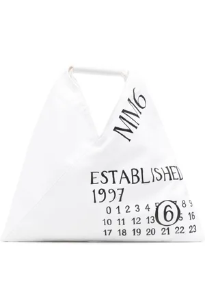 Maison Margiela Numbers-motif tote bag