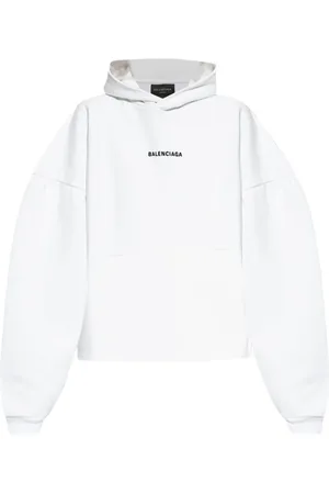 Balenciaga Logo-embroidered hoodie