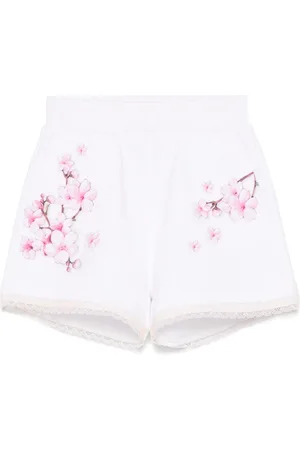 MONNALISA Floral-print shorts