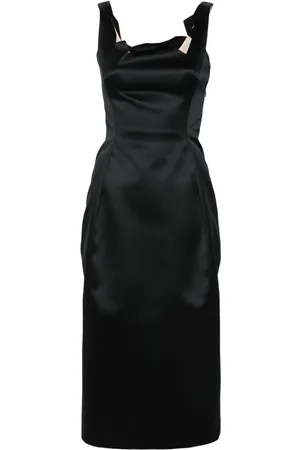 Viktor & Rolf Raw cut-edge midi dress