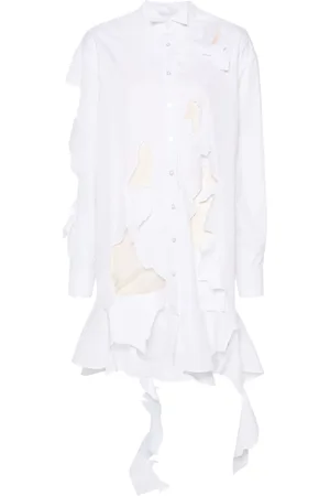 Viktor & Rolf Cut out-detail shirt dress